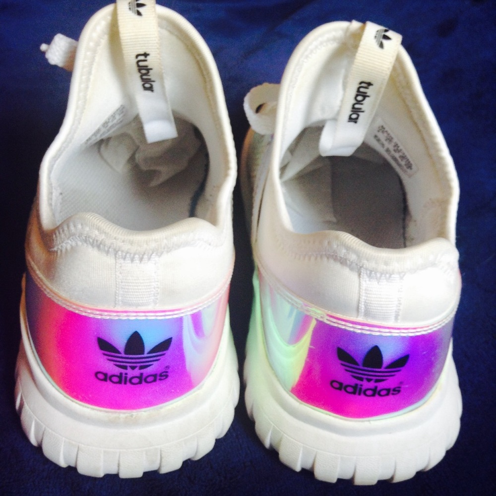 Adidas Holographic Iridescent Tubular Radial K - Picture 2 of 8